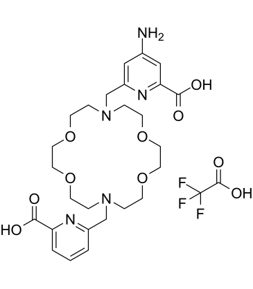 Macropa-NH2 TFA Chemical Structure