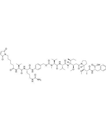 MC-Val-Cit-PAB-MMAF Chemical Structure