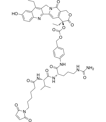 Mc-VC-PAB-SN38 Chemical Structure