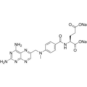 Methotrexate disodium Chemical Structure