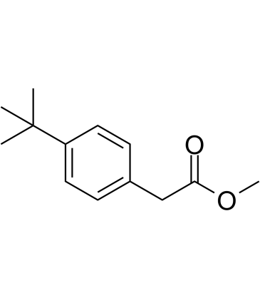 Methyl p-tert-butylphenylacetate Chemical Structure