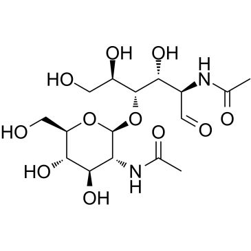 N,N'-Diacetylchitobiose Chemical Structure