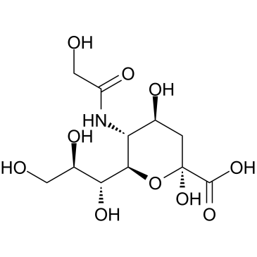 N-Glycolylneuraminic acid Chemical Structure