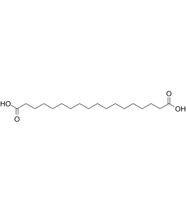 Octadecanedioic acid Chemical Structure