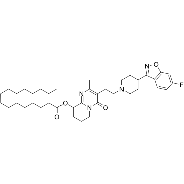 Paliperidone palmitate Chemical Structure