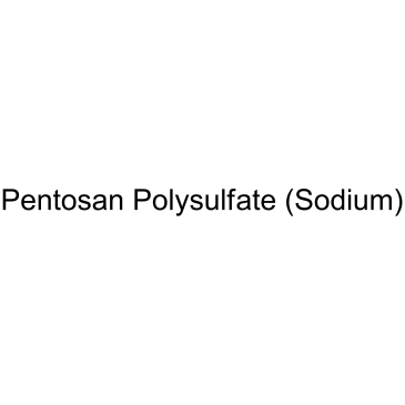 Pentosan Polysulfate Sodium (W/W 43%)  Chemical Structure