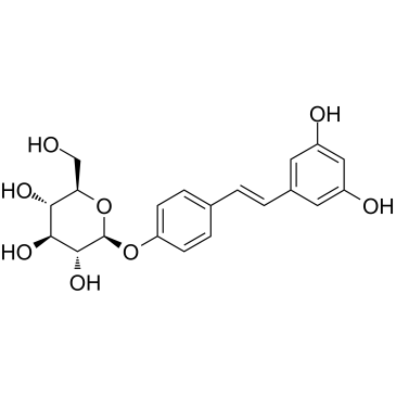 Resveratroloside Chemical Structure