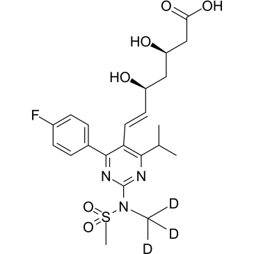 Rosuvastatin D3 Chemical Structure