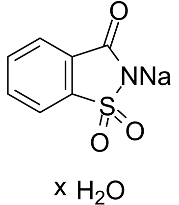 Saccharin sodium hydrate Chemical Structure