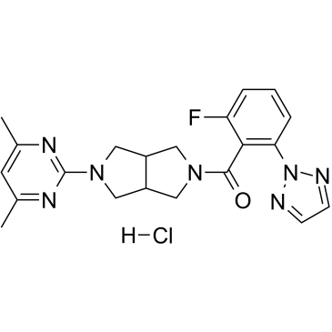 Seltorexant hydrochloride Chemical Structure