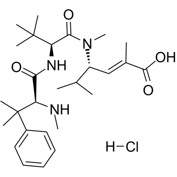 Taltobulin hydrochloride Chemical Structure