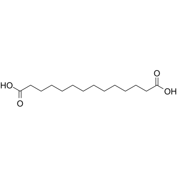 Tetradecanedioic acid Chemical Structure