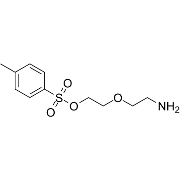 Tos-PEG2-NH2 Chemical Structure