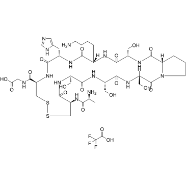 Transdermal Peptide Disulfide TFA Chemical Structure
