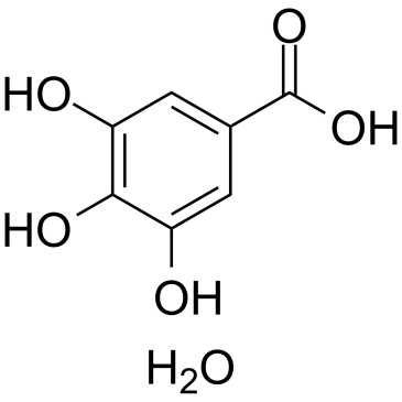 Gallic acid hydrate Chemical Structure