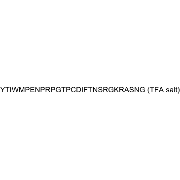 Rabies Virus Glycoprotein TFA Chemical Structure