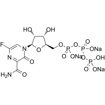 T-705RTP sodium Chemical Structure