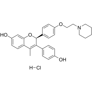 Acolbifene hydrochloride Chemical Structure