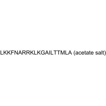 Calmodulin-Dependent Protein Kinase II(290-309) acetate Chemical Structure