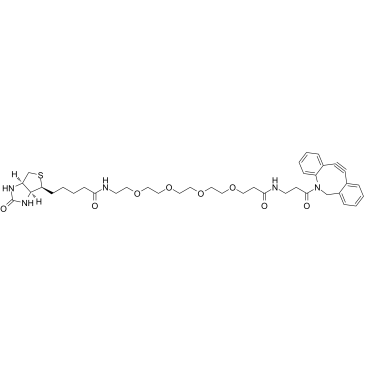 DBCO-PEG4-Biotin Chemical Structure