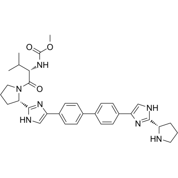 Monodes(N-carboxymethyl)valine Daclatasvir Chemical Structure