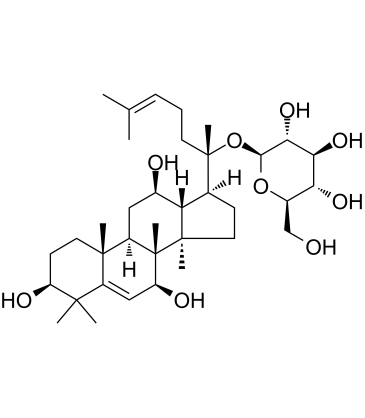 Ginsenoside Rh7 Chemical Structure