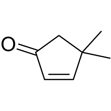 4,4-Dimethyl-2-cyclopenten-1-one Chemical Structure