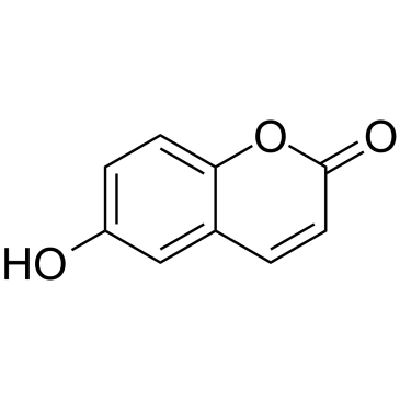 6-Hydroxycoumarin Chemical Structure