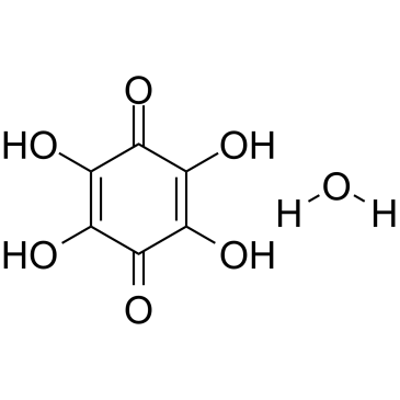 Tetrahydroxyquinone monohydrate Chemical Structure