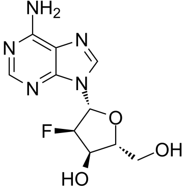 2′-Deoxy-2′-fluoroadenosine Chemical Structure