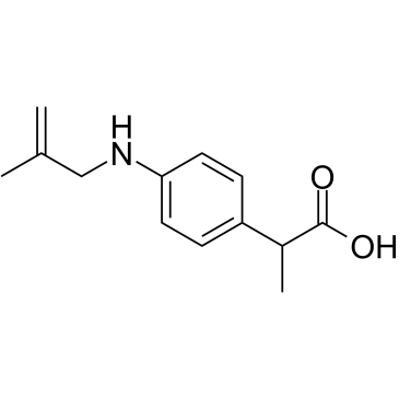 Alminoprofen Chemical Structure