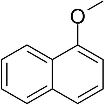 1-Methoxynaphthalene Chemical Structure