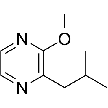 2-Isobutyl-3-methoxypyrazine Chemical Structure
