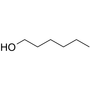 1-Hexanol Chemical Structure