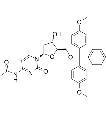5'-O-DMT-N4-Ac-dC Chemical Structure