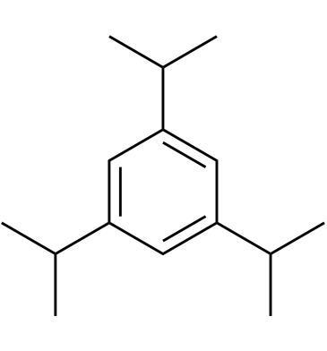 1,3,5-Triisopropylbenzene Chemical Structure