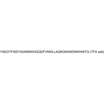GIP, human TFA Chemical Structure