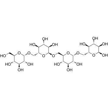Isomaltotetraose Chemical Structure