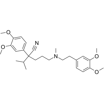 Verapamil Chemical Structure