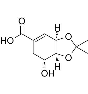 3,4-O-Isopropylidene-shikimic acid Chemical Structure