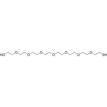 Thiol-PEG8-alcohol Chemical Structure