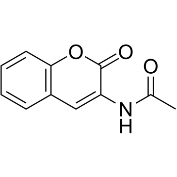 3-Acetamidocoumarin Chemical Structure
