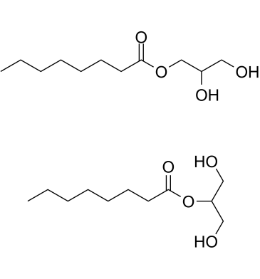 Monocaprylin Chemical Structure