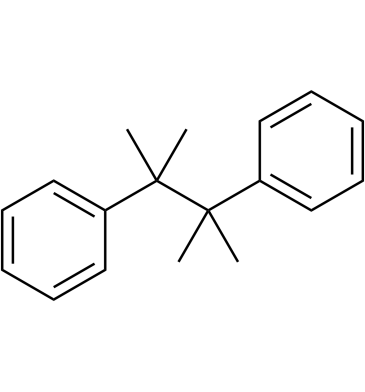 2,3-Dimethyl-2,3-diphenylbutane Chemical Structure