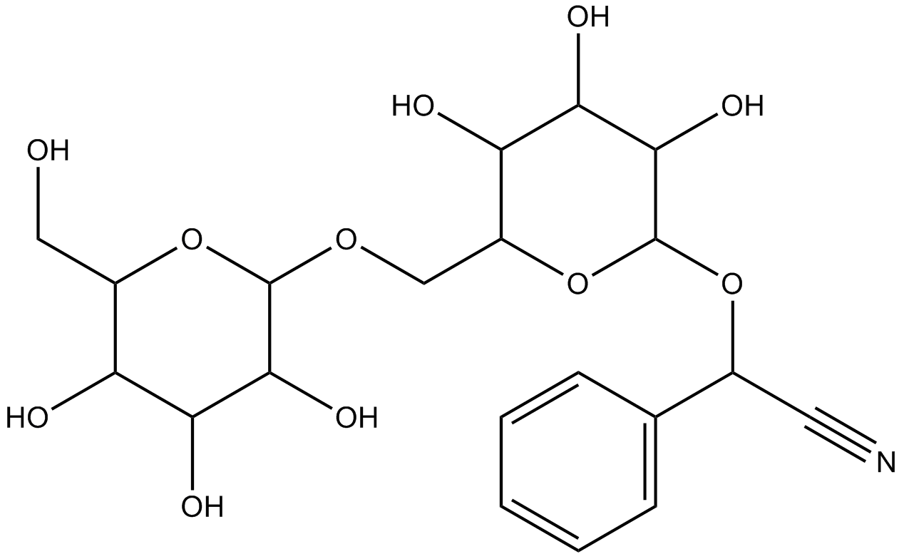 Amygdalin Chemical Structure