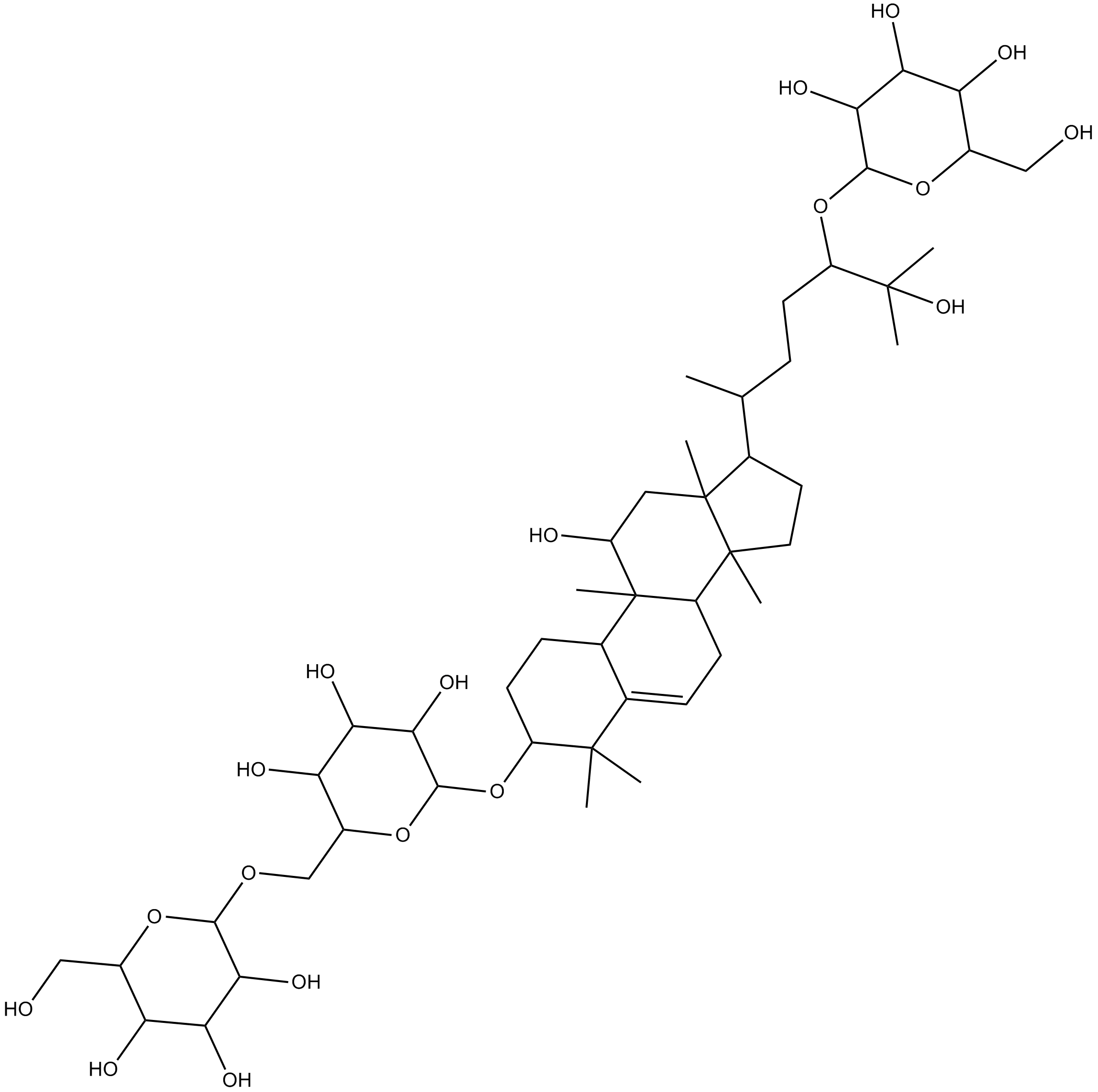 mogroside ⅡA2 Chemical Structure