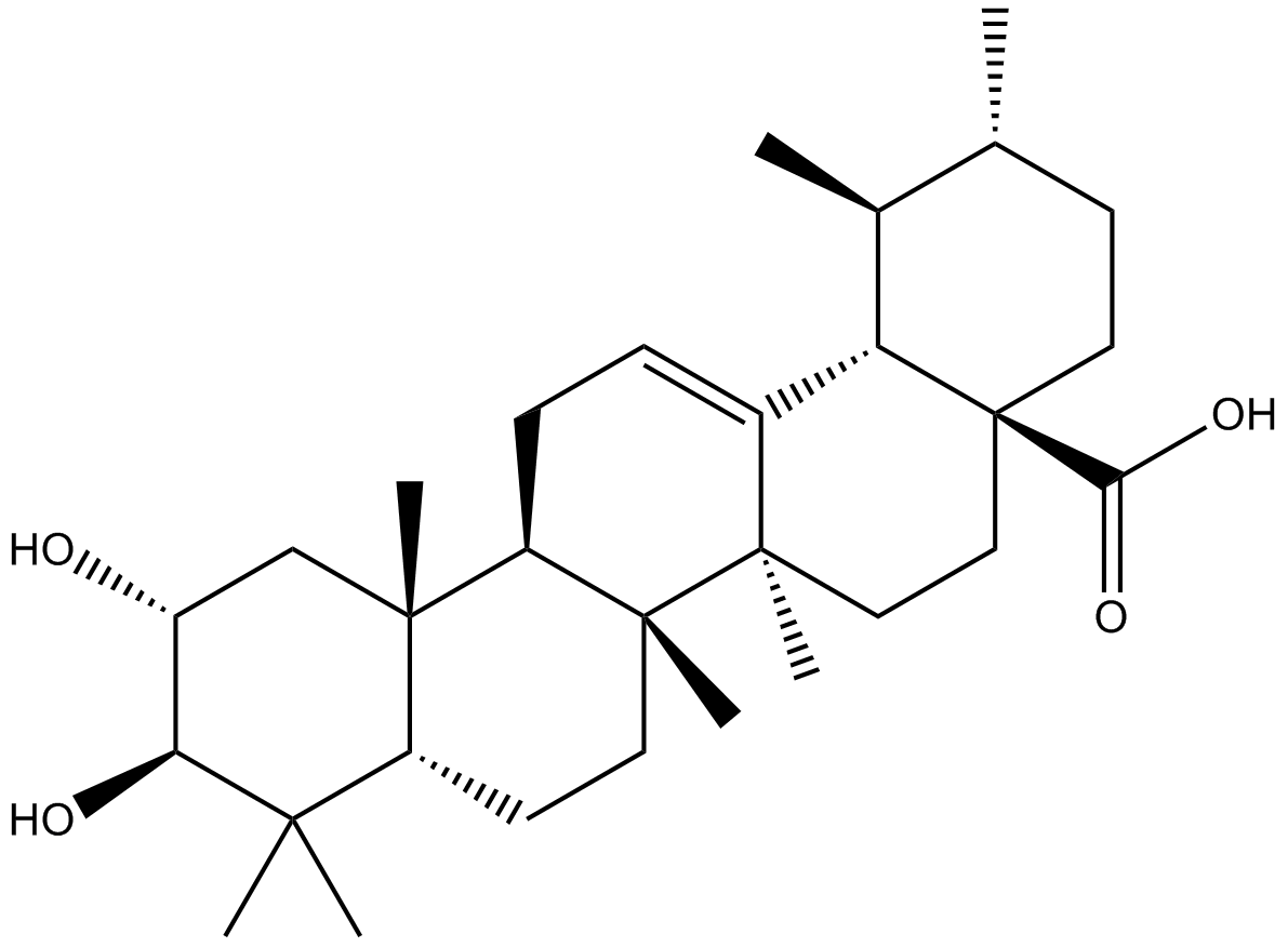 Corosolic Acid Chemical Structure