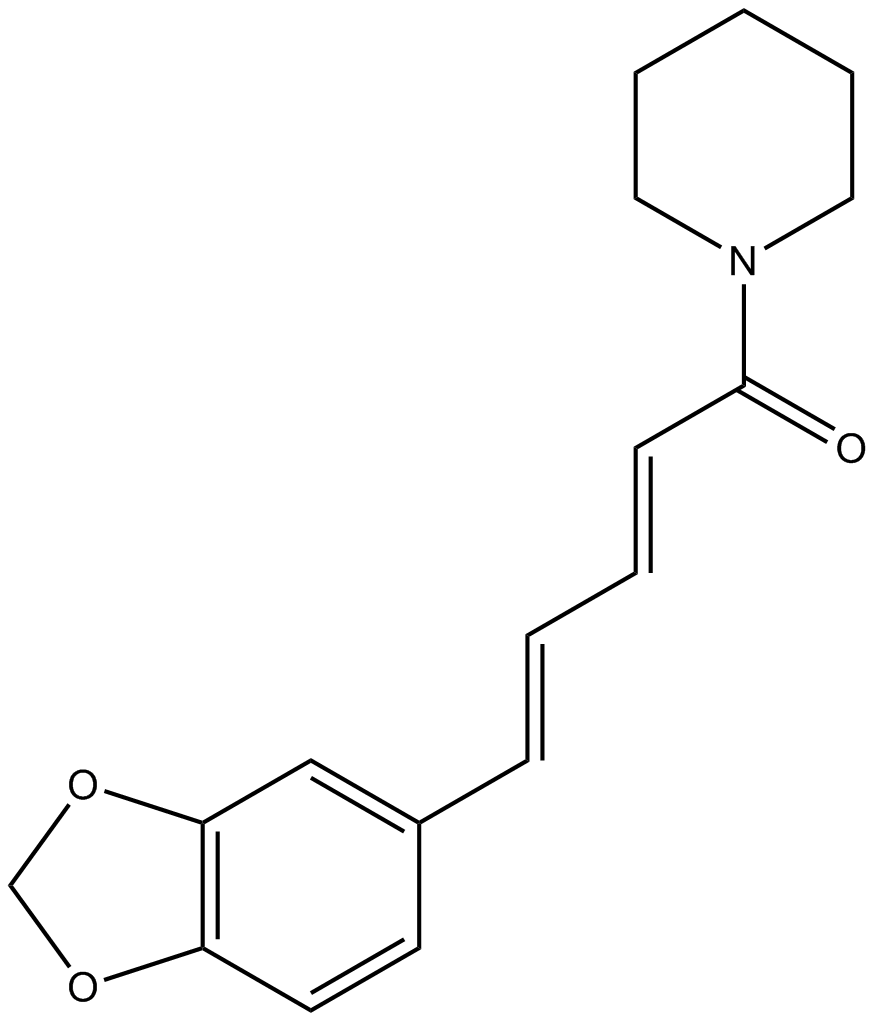 Piperine Chemical Structure