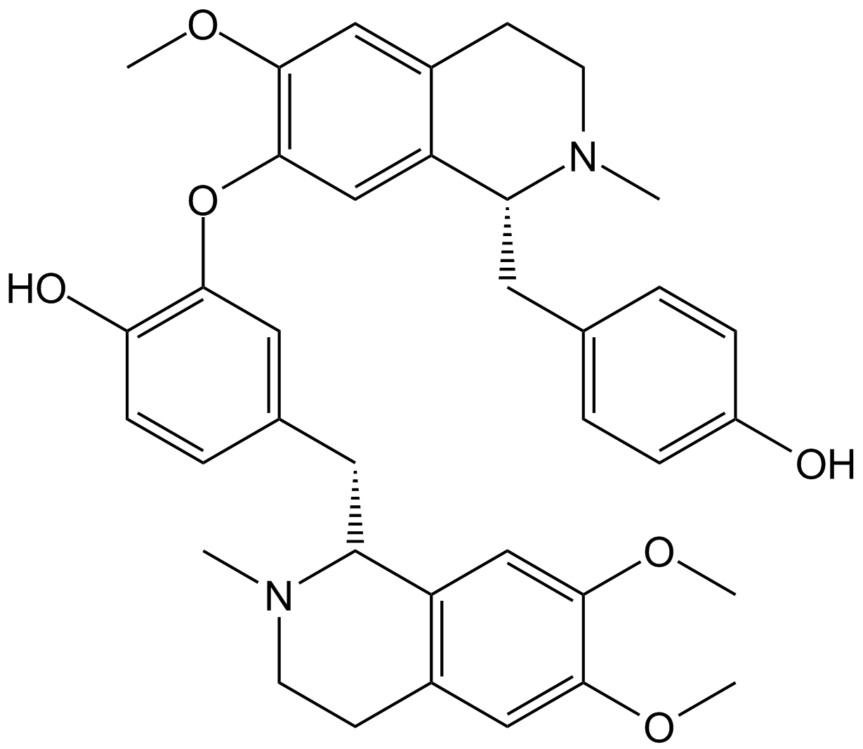 Liensinine Chemical Structure