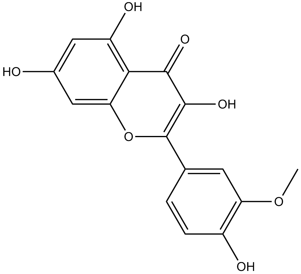 Isorhamnetin Chemical Structure